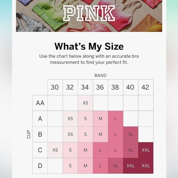 PINK Victoria’s Secret Bra Size Racerback Medium - Picture 6 of 6